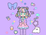 Fată Pastel Dress Up